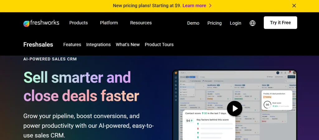 Freshsales CRM
