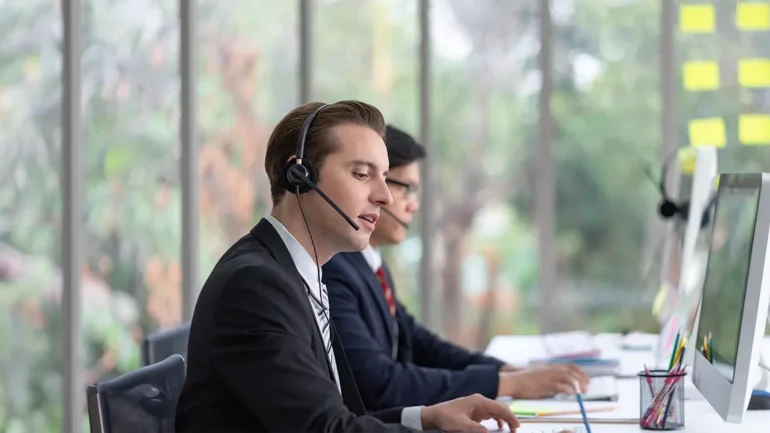 Outsourced call center