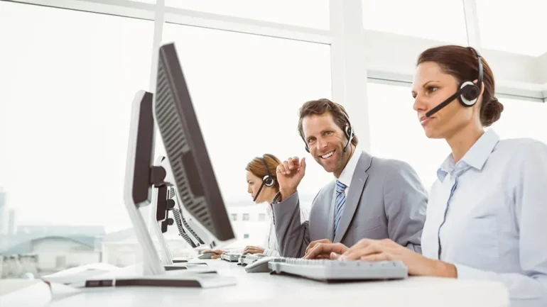 Call flow call center